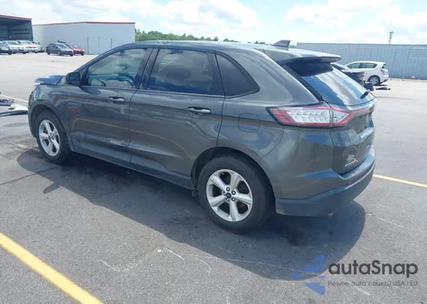 2015 Ford Edge Se из США, поврежденный, VIN 2FMTK4G89FBB68328
